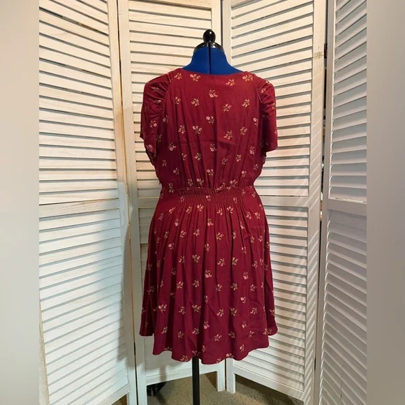 Free People Everyone’s Favorite Mini Dress Size Large - Picture 3 of 5